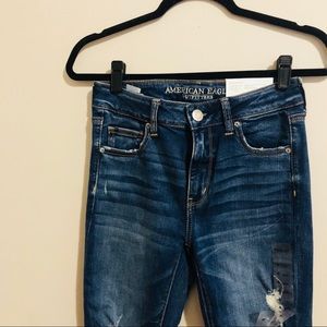 Hi-Rise Slim Flare American Eagle Jeans